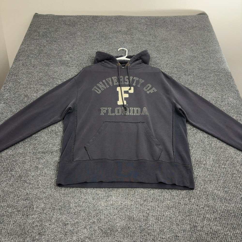 Florida‎ Gators Banner Supply Co Hoodie Mens M Blue Cotton Graphic Collegiate